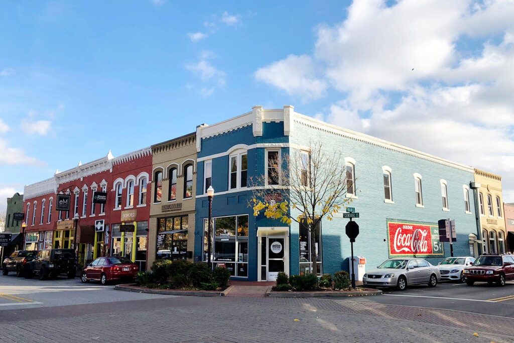 Experience the best downtown areas in Northwest arkansas